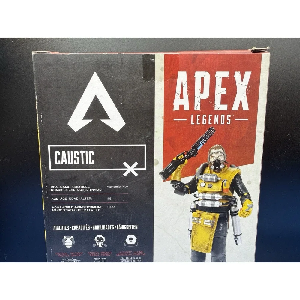 JAKKS Pacific Apex Legends (Caustic) Yellow & Black 6-Inch Action Figure